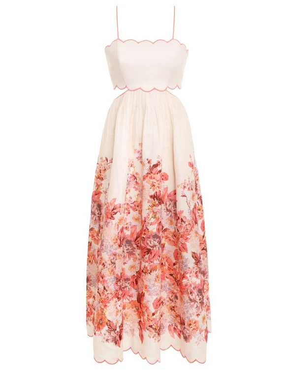 Vestido Devi Scallop