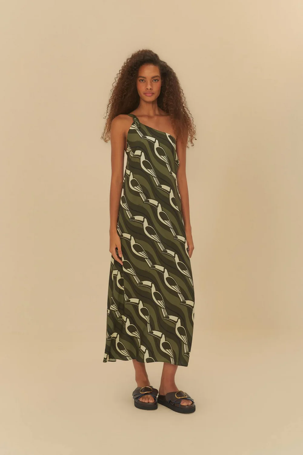 Vestido Estampado Tucano Grafico