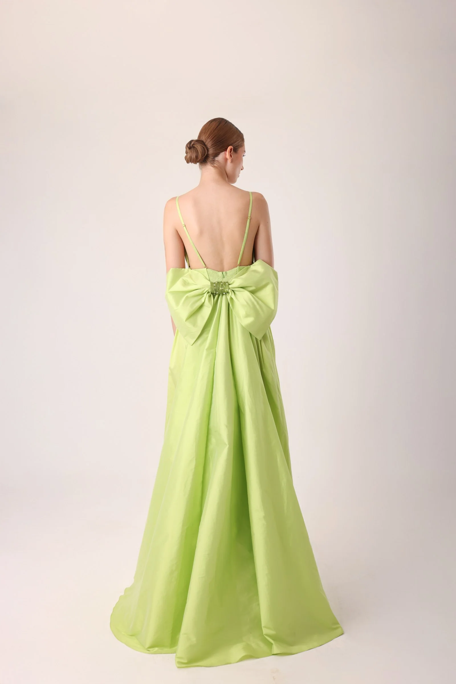 Maxi Vestido Fuchsia Pistacho - Image 2