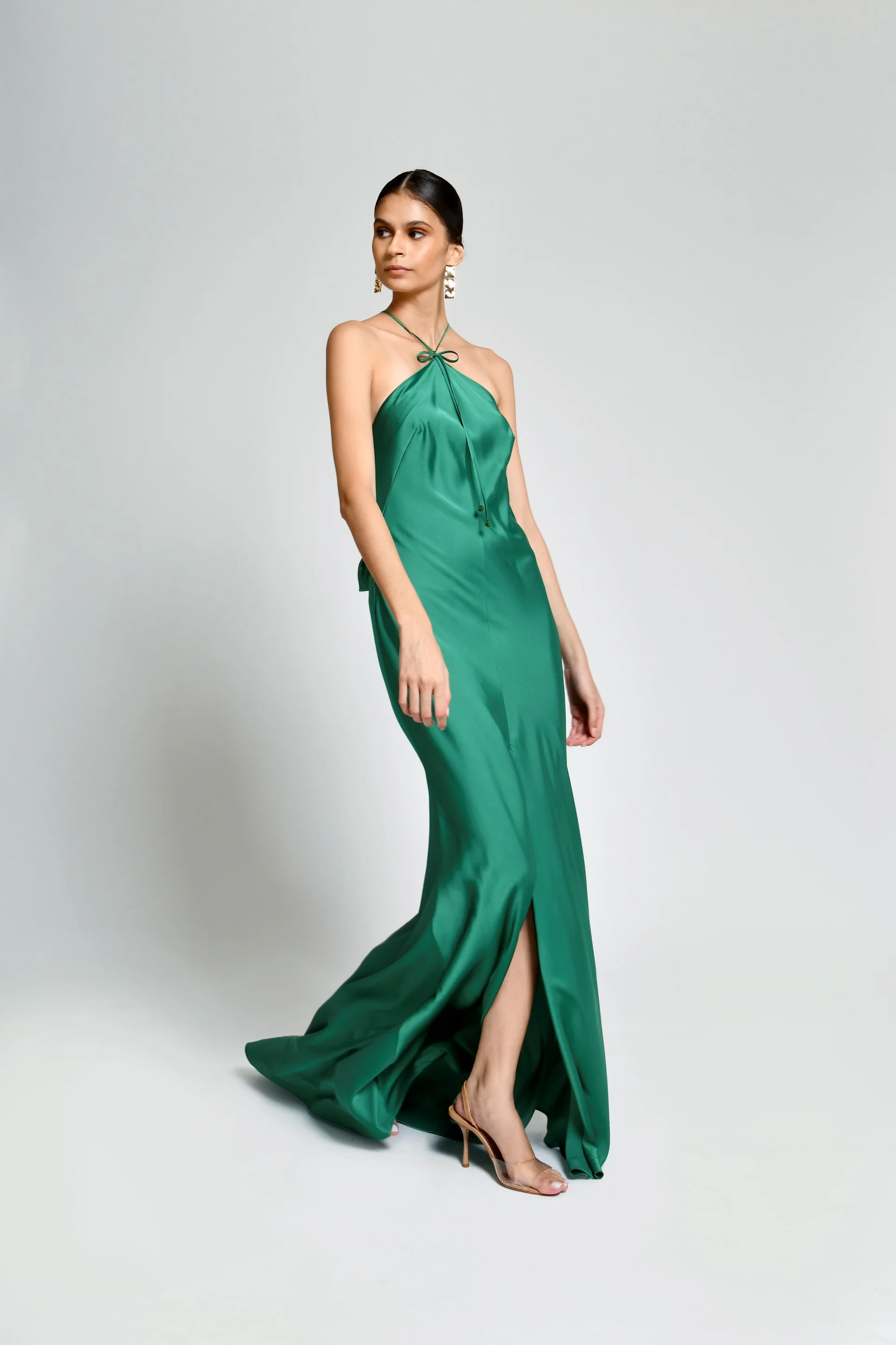 Maxi Vestido Giselle Verde - Image 2