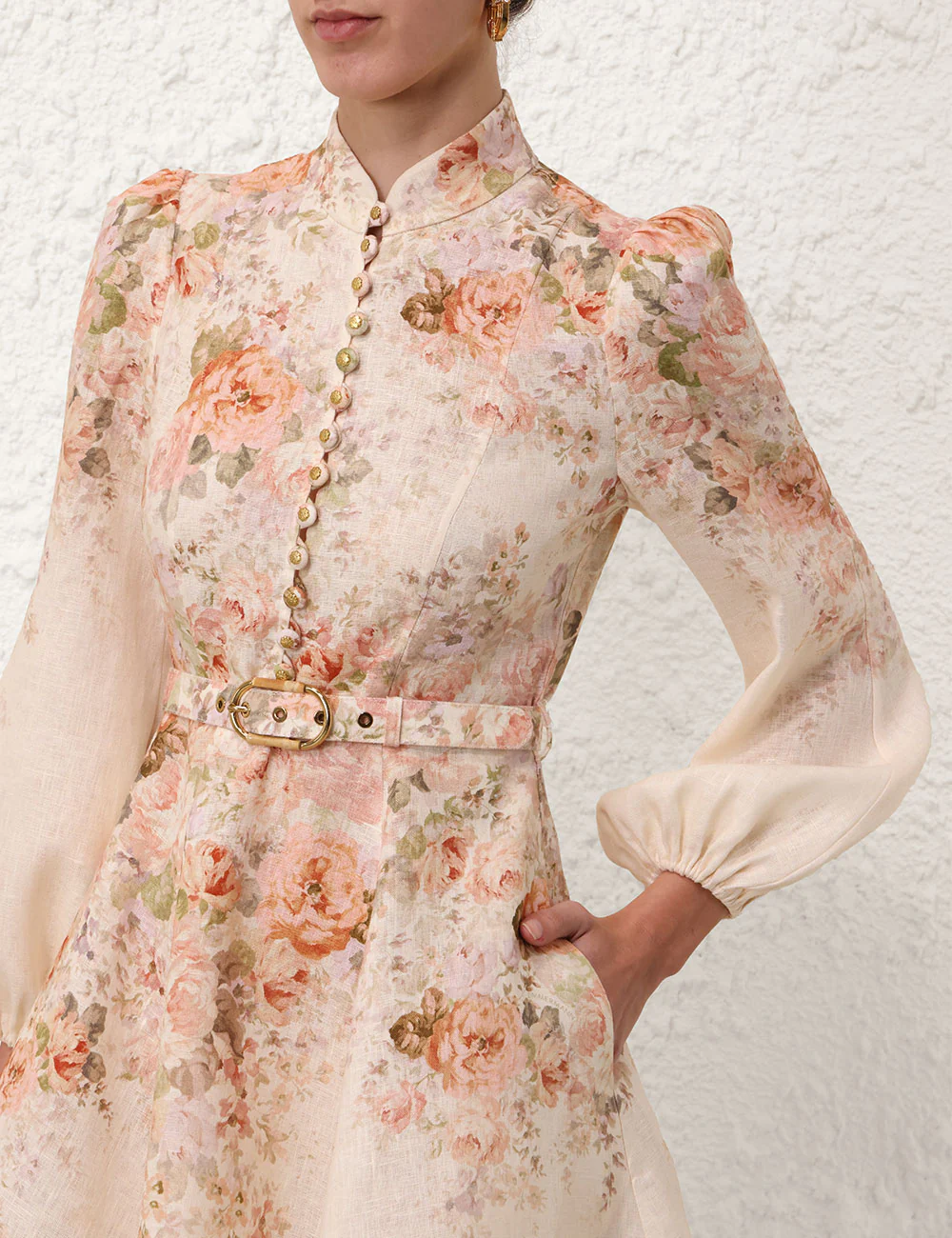 Vestido Illustration Buttoned - Image 5