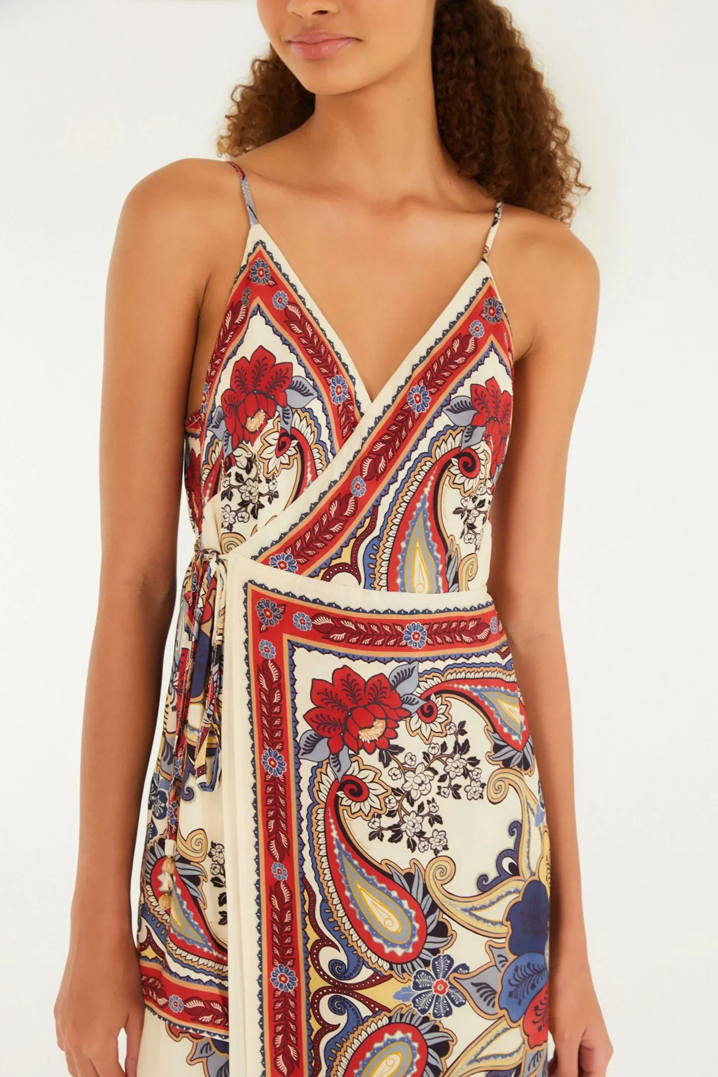 Vestido Lenço Borboleta Retro - Image 3