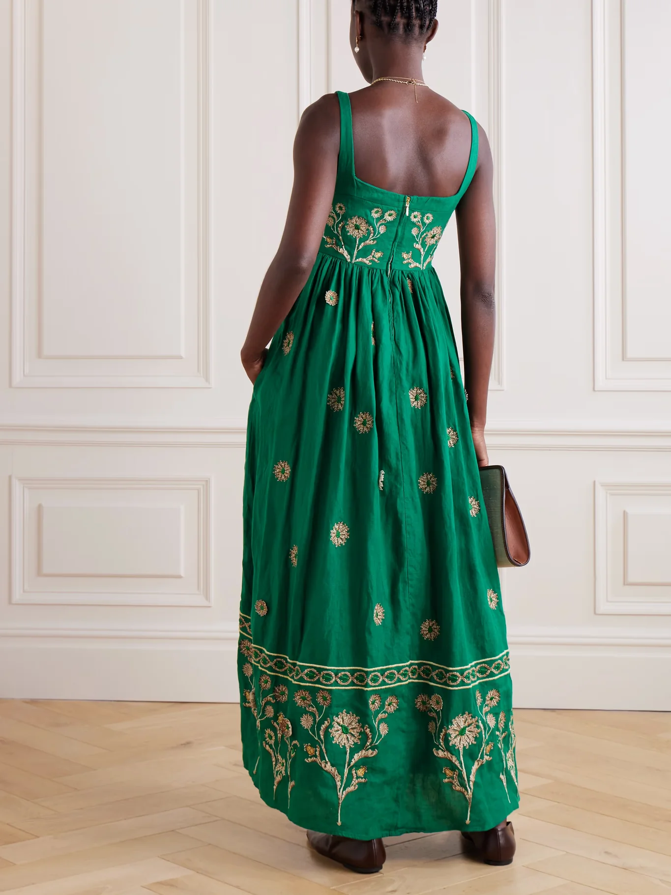 Vestido Maxi Barbara Esmeralda - Image 2