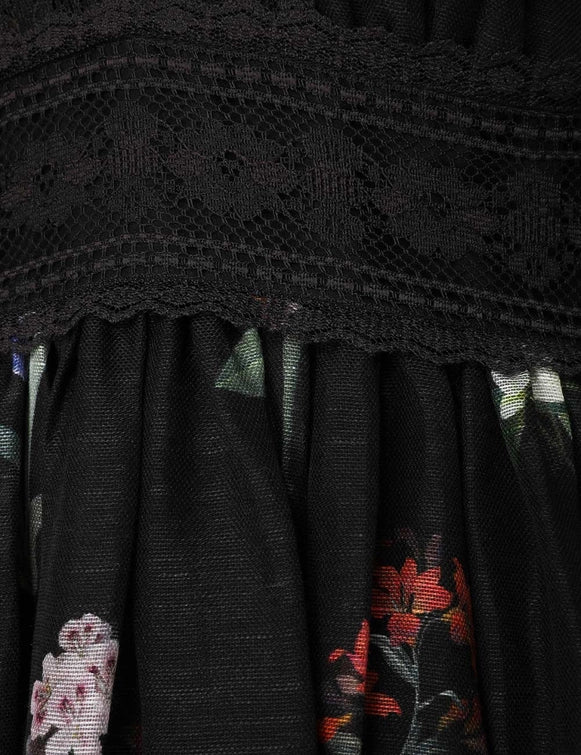 Vestido Natura V Neck Lace - Image 5