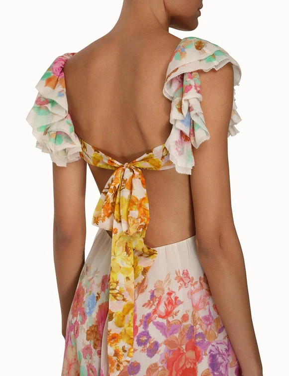 Vestido Raie Frill Shoulder - Image 3