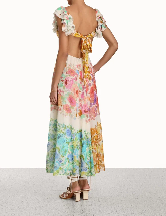 Vestido Raie Frill Shoulder - Image 4