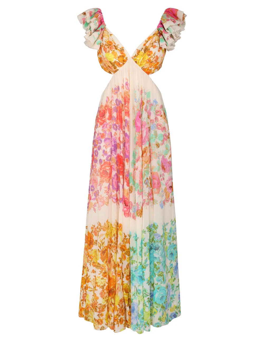 Vestido Raie Frill Shoulder - Image 7