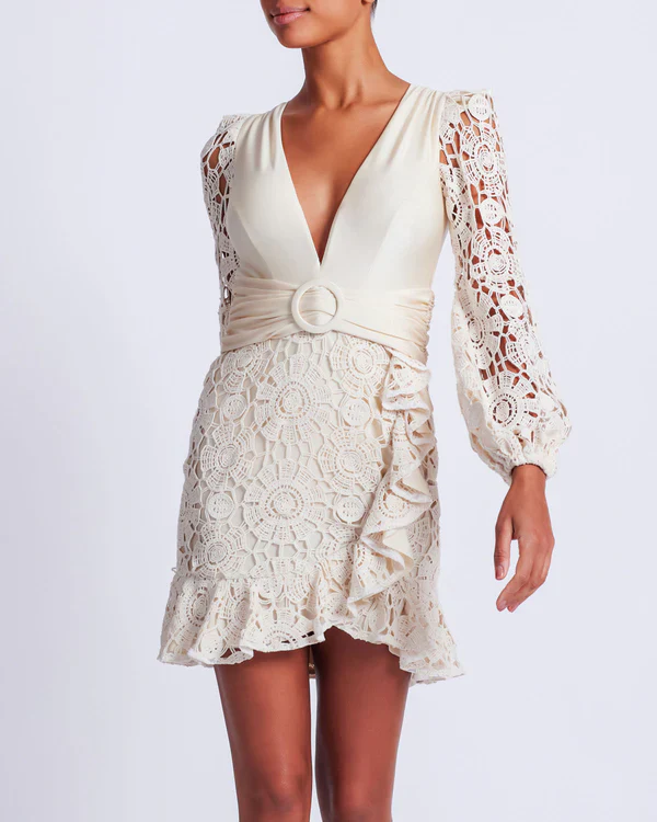 Vestido Mini Crochet - Image 2