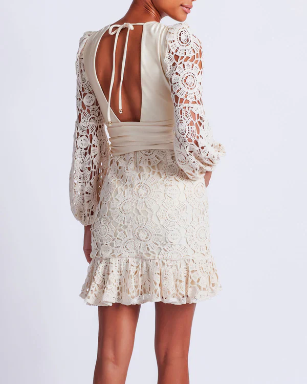 Vestido Mini Crochet - Image 3