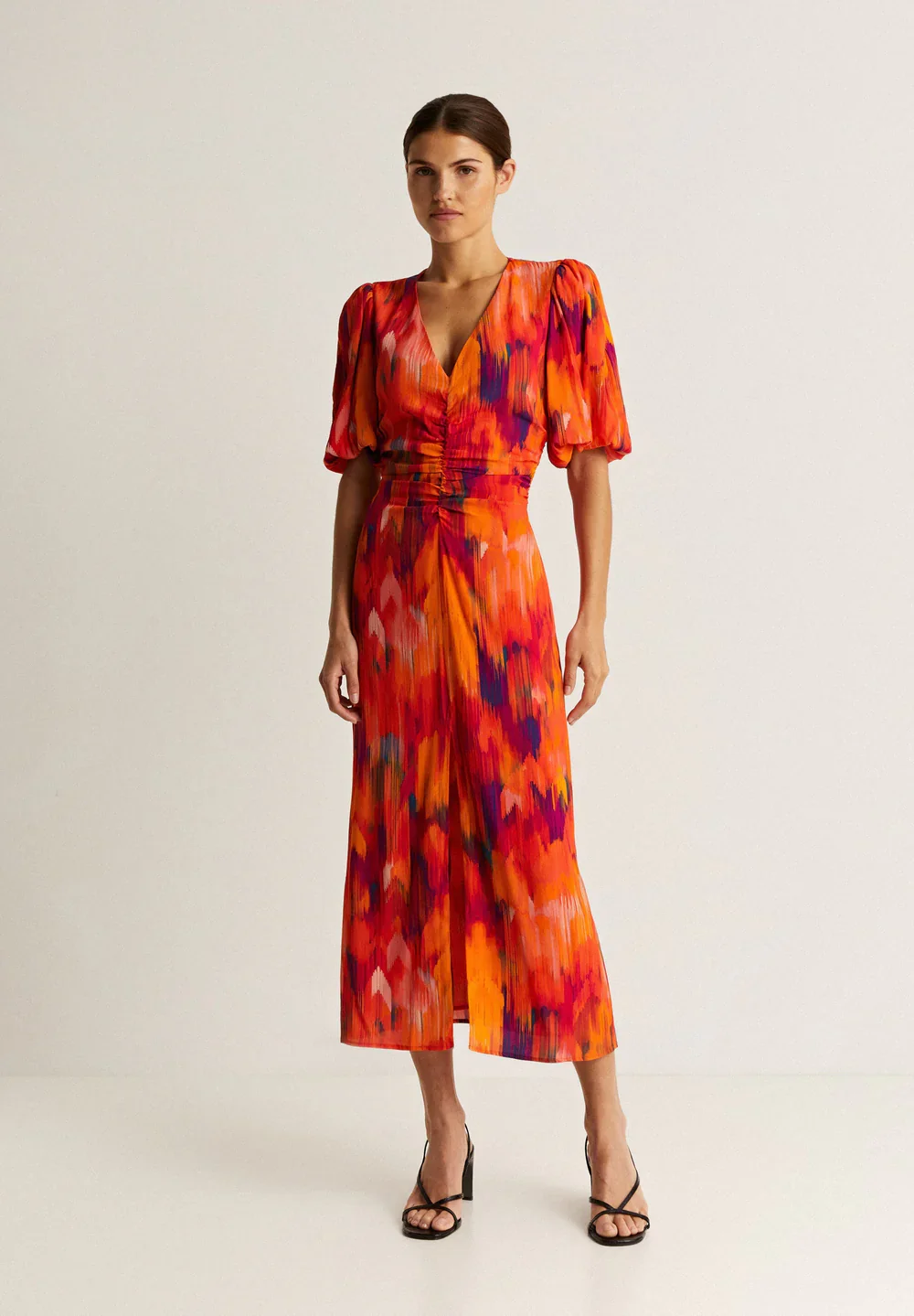 Vestido Or Print - Image 2