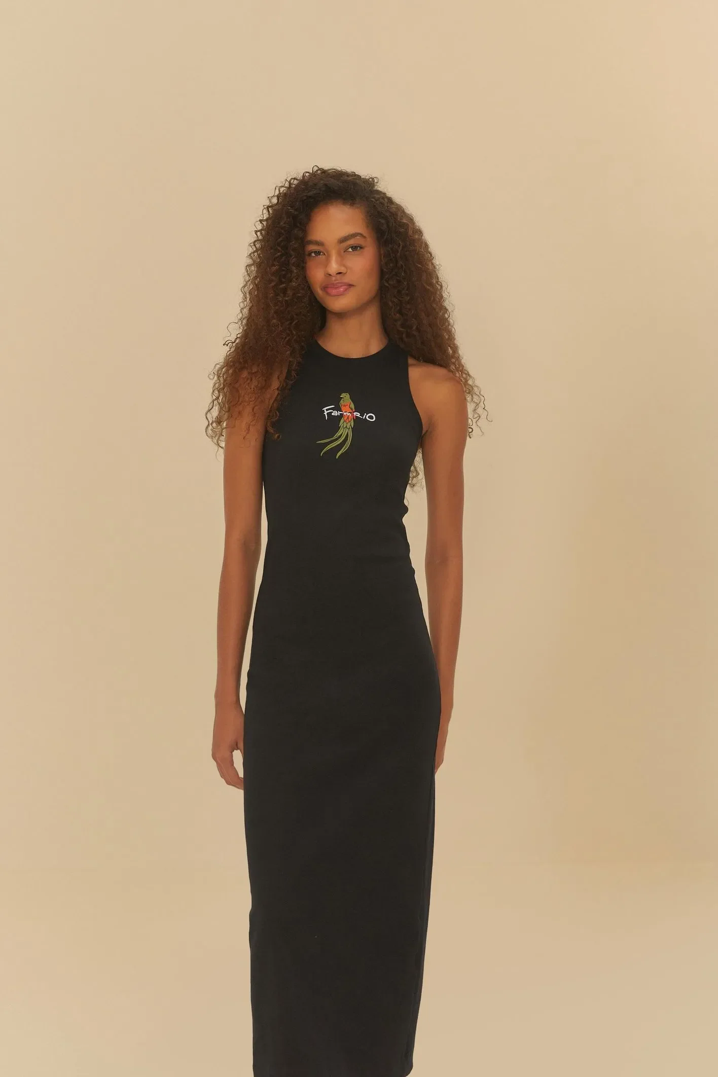 Vestido Rib Farm Rio Passaros - Image 4