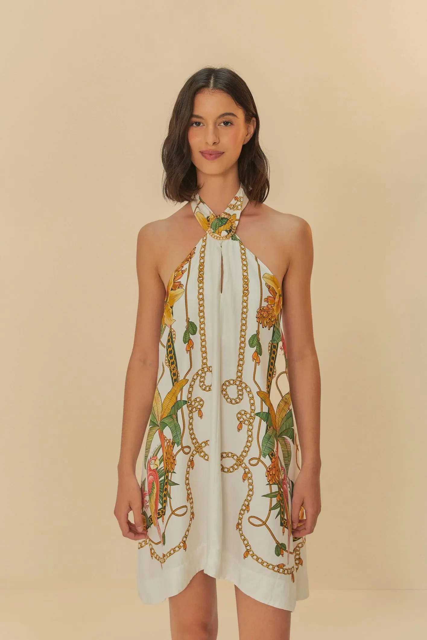 Mini Vestido Riqueza Tropical