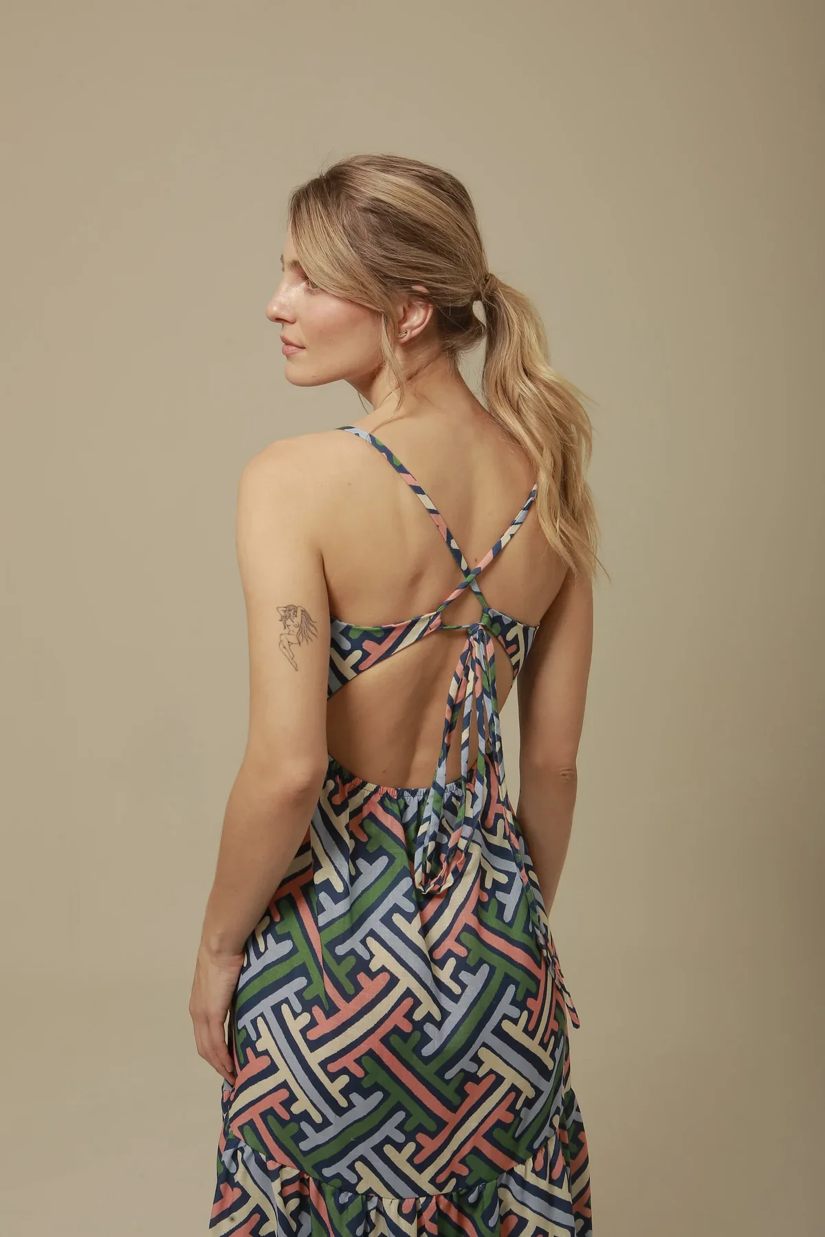 Maxi Vestido Scarlet - Image 3