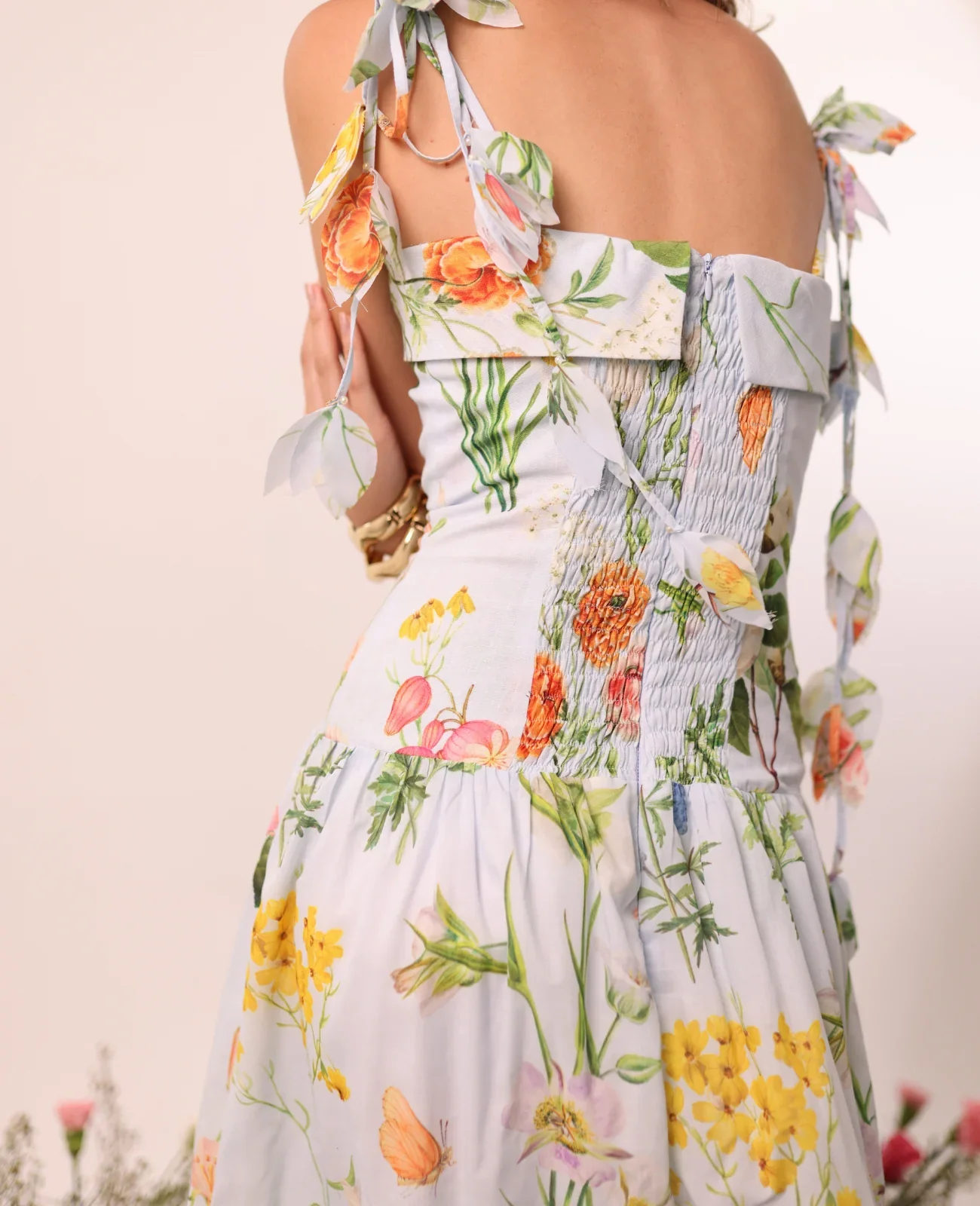 Maxi Vestido Silky Floral - Image 3