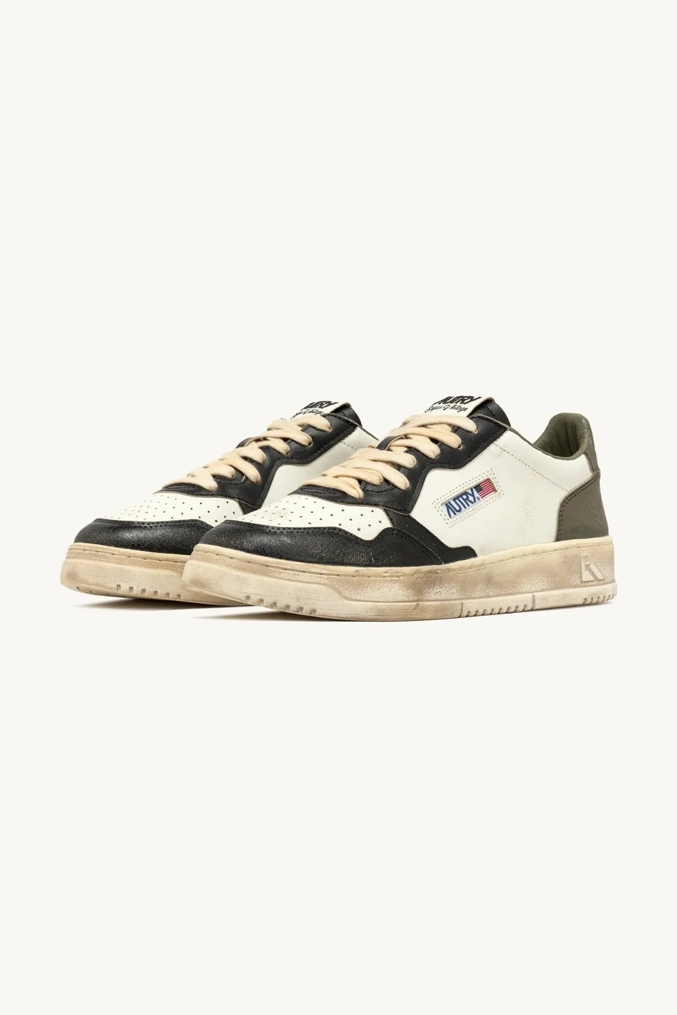 Tenis Sup Vintage Low Leat Suede Hombre - Image 2
