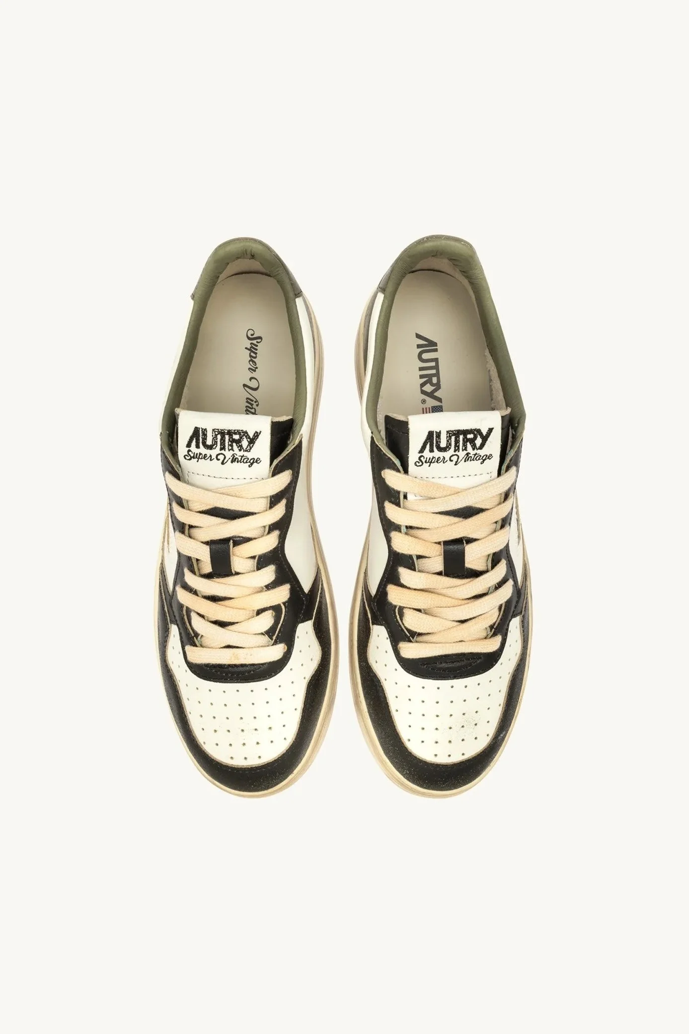 Tenis Sup Vintage Low Leat Suede Hombre - Image 4