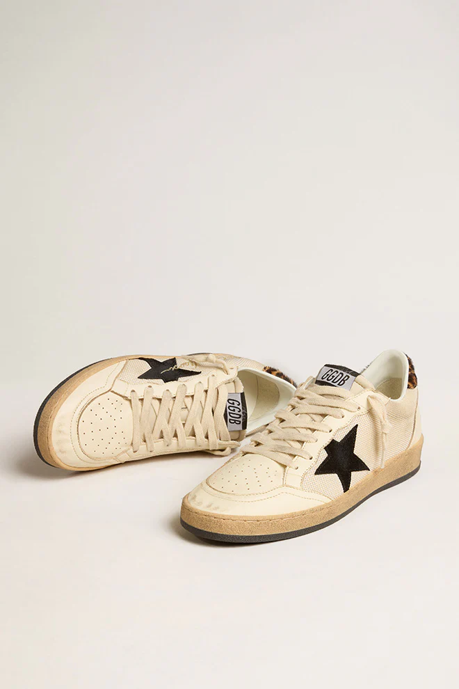 Tenis Golden Goose Ballstar Net Upper Mujer - Image 2